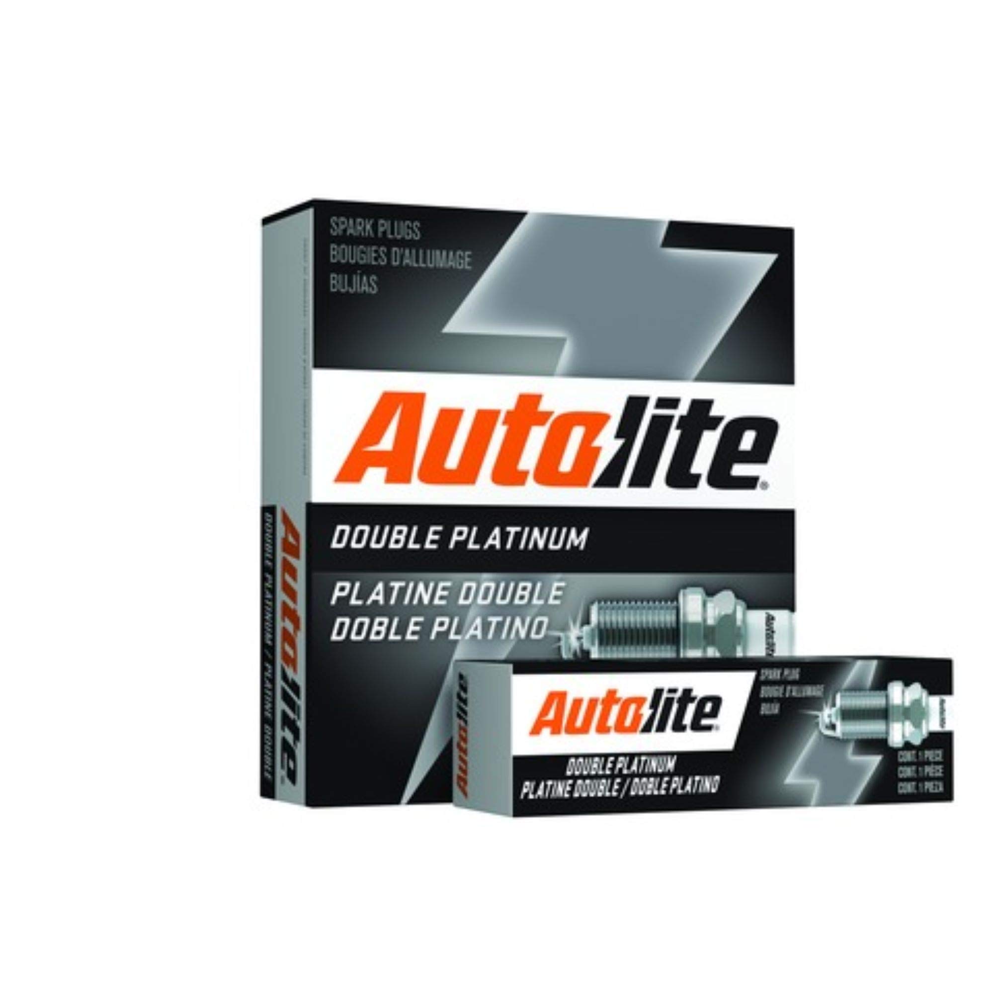 Autolite APP5405 Double Platinum Spark Plugs - 4 Pack | High Performance Replacement for Cars & Trucks | Ideal for Daily Commuting, Off-Roading & Extreme Weather Conditions