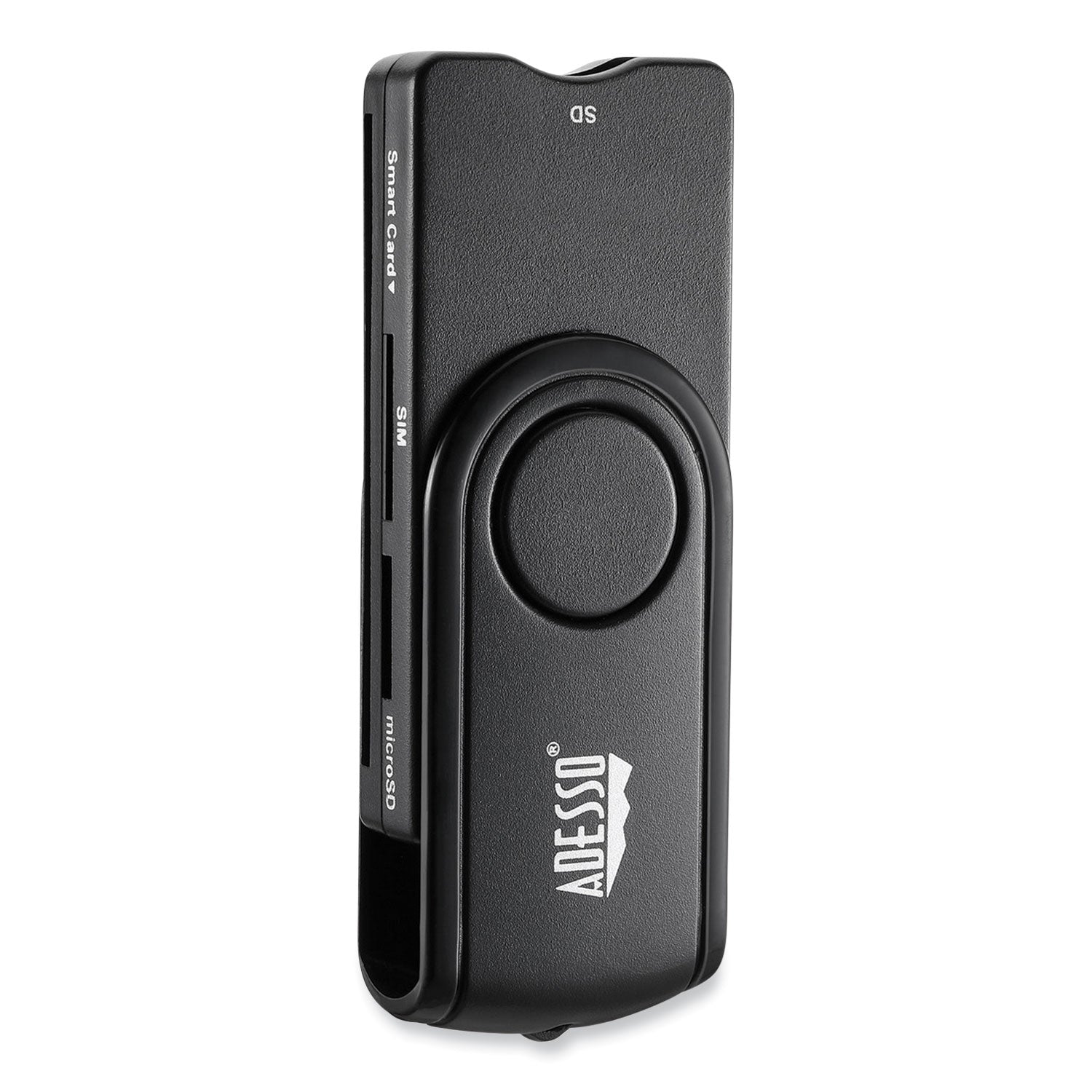 Adesso SCR 200 USB Smart Card Reader - Compact & Secure for Online Banking, Digital Signatures & Government ID Verification (Works with Windows/Mac)