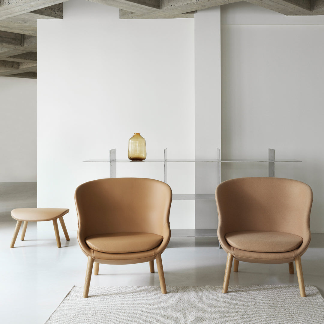 Premium Simon Legal Hyg Footstool by Normann Copenhagen - Modern & Comfortable Footrest for Living Room, Office, or Nursery