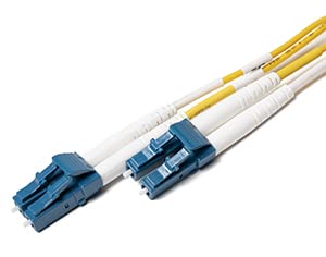 FCD 150M OS2 LC to LC Fiber Optic Cable - Plenum Rated Duplex 9/125 Singlemode Patch Cord (492.12ft) | Made in USA | Length Options 0.5M-300M | Compatible with 10G SFP, 10GBASE-LR/ER | Ideal for Data Centers, Server Rooms & High-Speed Networking
