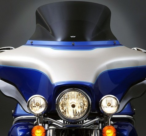 National Cycle VStream Windscreen - Dark Tint Motorcycle Windshield for 1996-2006 Harley Davidson FLHTCUI Electra Glide Ultra Classic - Reduce Wind Noise & Fatigue on Long Rides (#N20404)