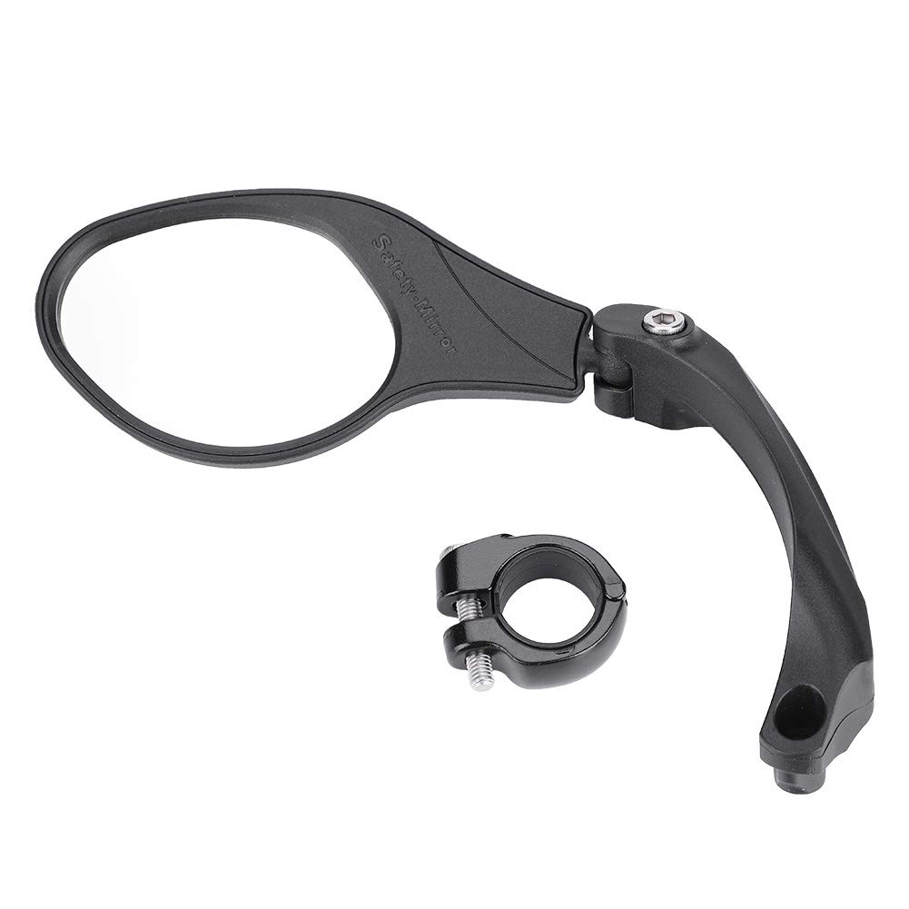 Alomejor 360° Adjustable Stainless Steel Bicycle Handlebar Rearview Mirror - Foldable Bike Mirror for Mountain & Road Bikes - Perfect for Safe Cycling, Commuting & Outdoor Adventures