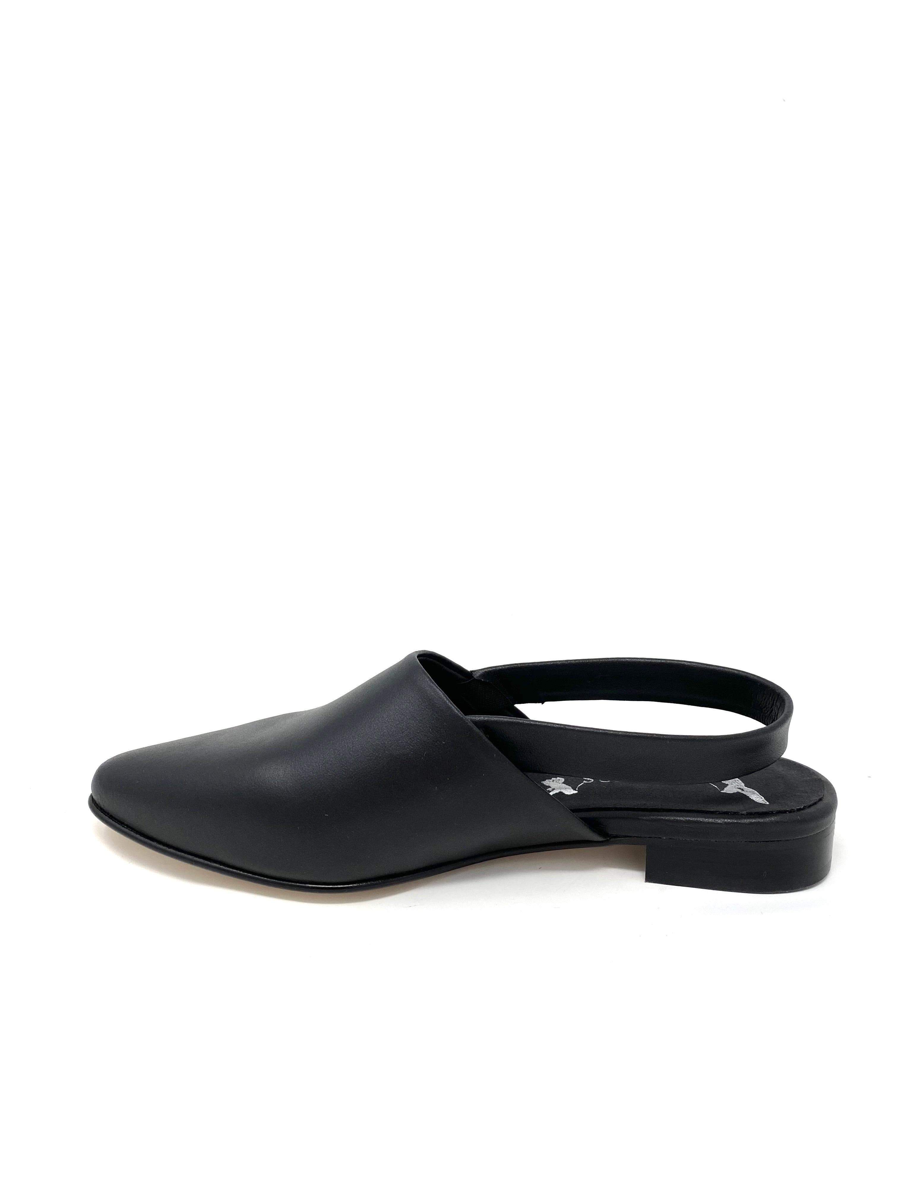 Novacas Bianca Black Mule Shoes - Comfortable & Stylish Slip-On Loafers for Women | Perfect for Office, Casual Outfits & Everyday Wear