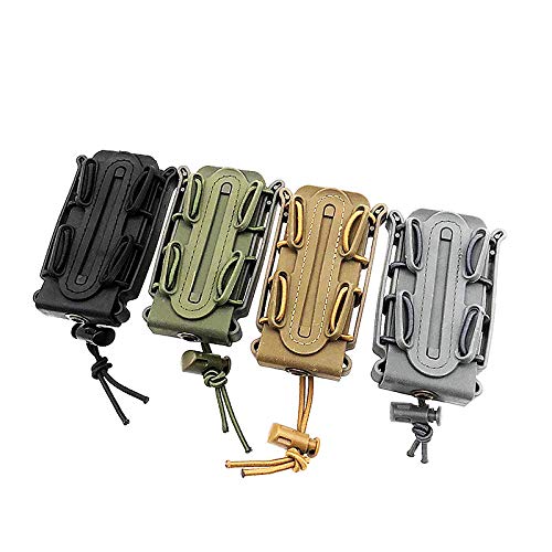 9MM Tactical Magazine Pouch - Soft Shell Scorpion Magazine Cover for Outdoor Shooting & Range Training | Wearable Belt Accessory Box for Pistol Ammo Storage (Hunting, Airsoft, Military Use)