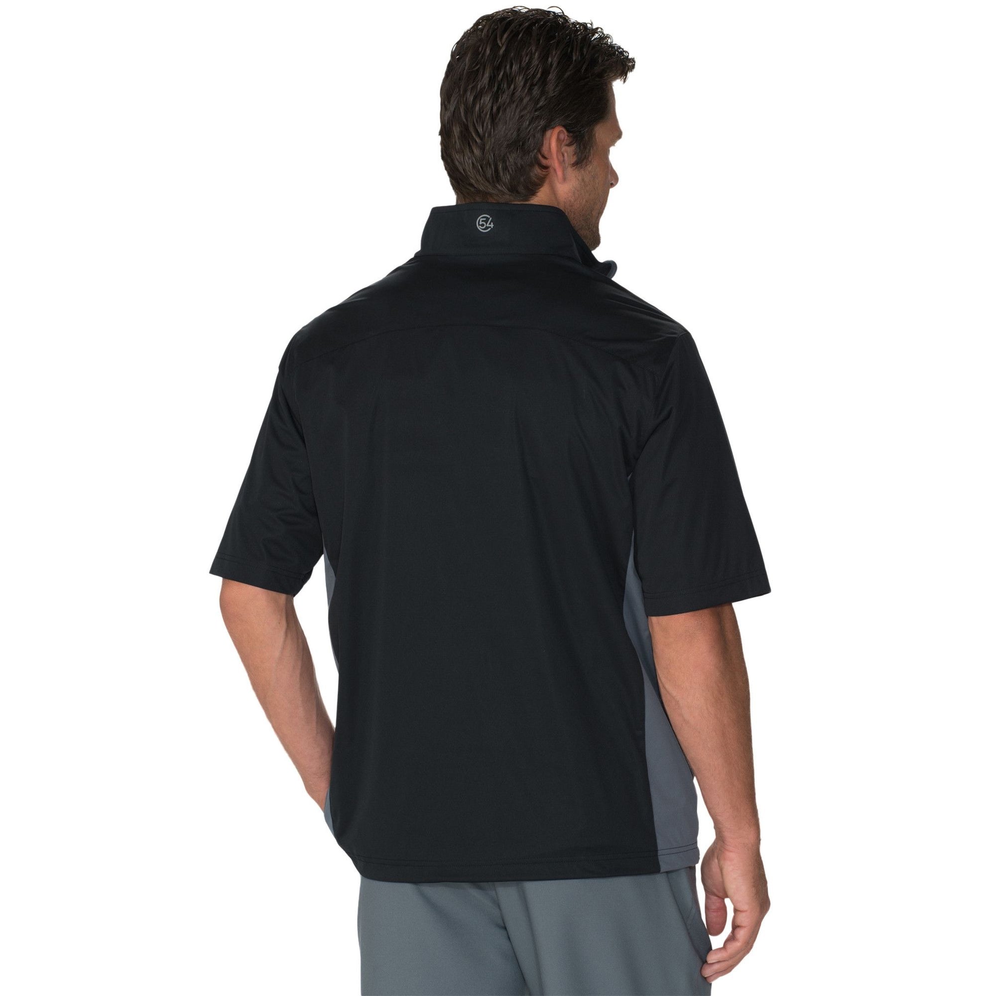 Chase54 Traverse Men's 1/2 Zip Golf Wind Shirt - Lightweight Performance Pullover for Golfing, Hiking & Outdoor Activities