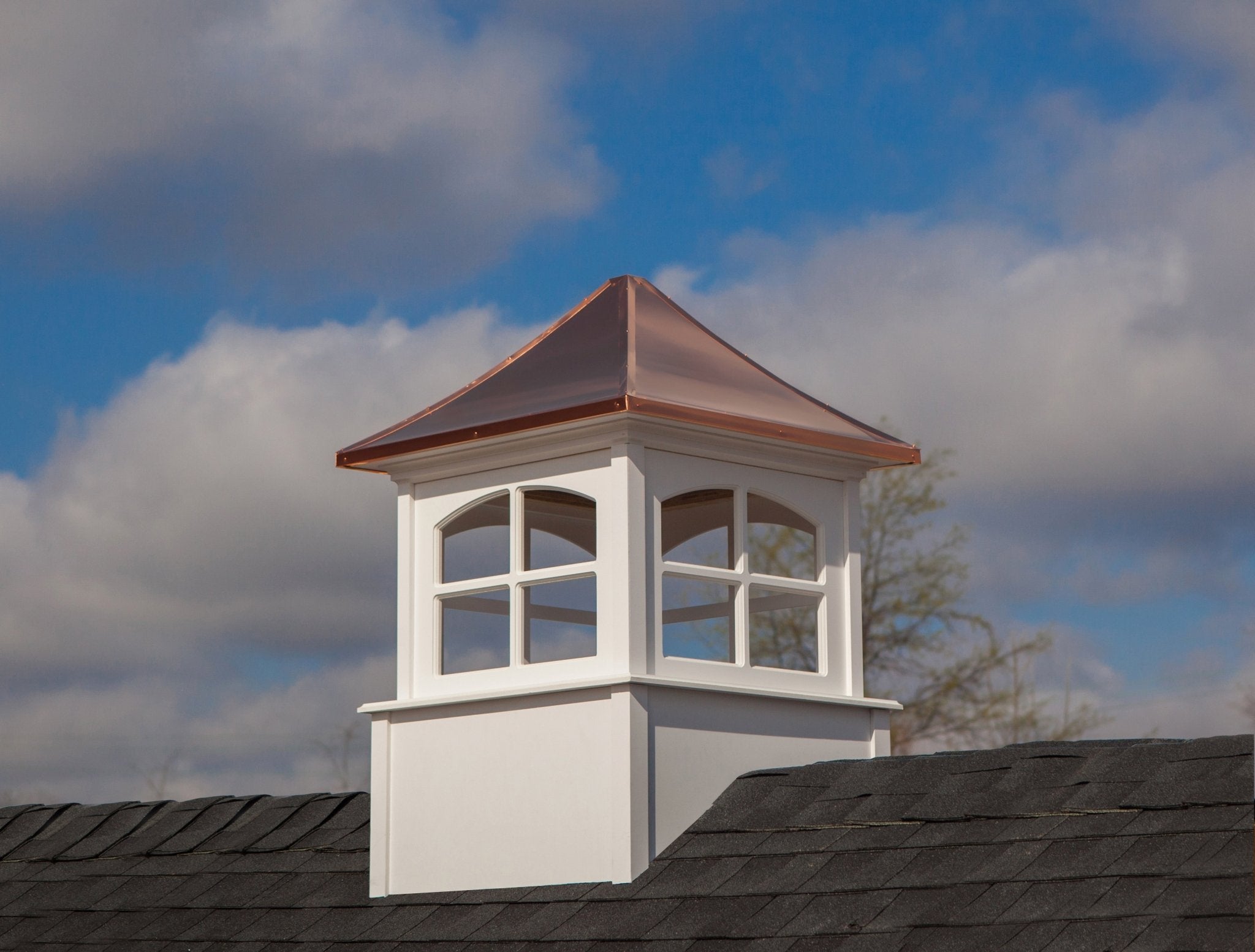 Canterbury Vinyl Cupola - Weatherproof Decorative Roof Dome for Home, Barn & Garden - Perfect for Outdoor & Farmhouse Decor