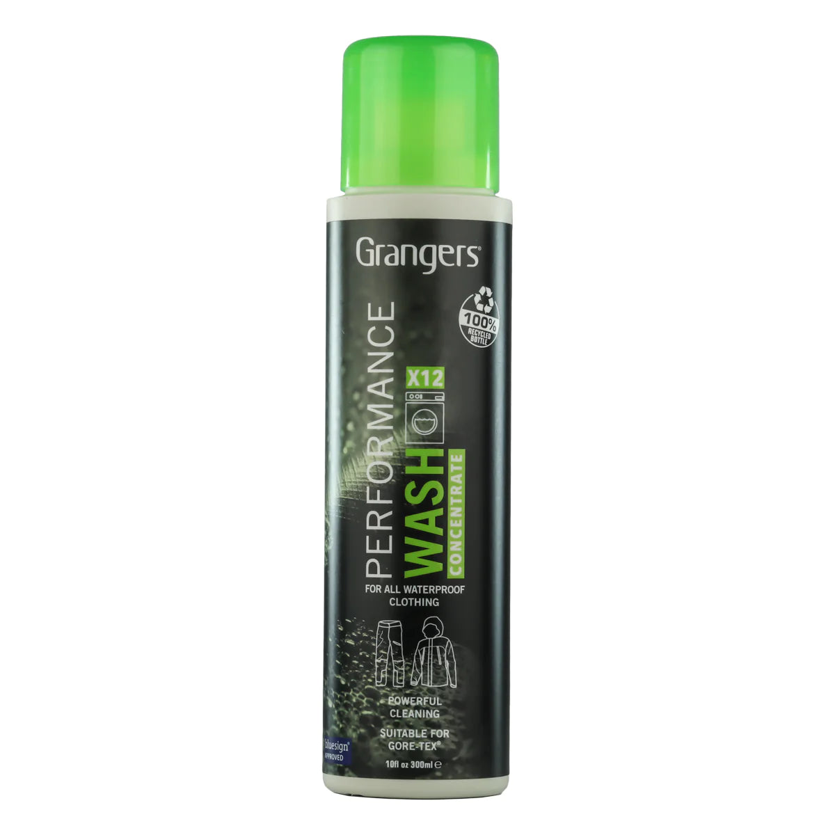 Grangers Performance Wash 300ML - Outdoor Gear Cleaner for Waterproof Jackets, Hiking Clothes & Technical Apparel - Ideal for Camping, Hiking & Outdoor Adventures