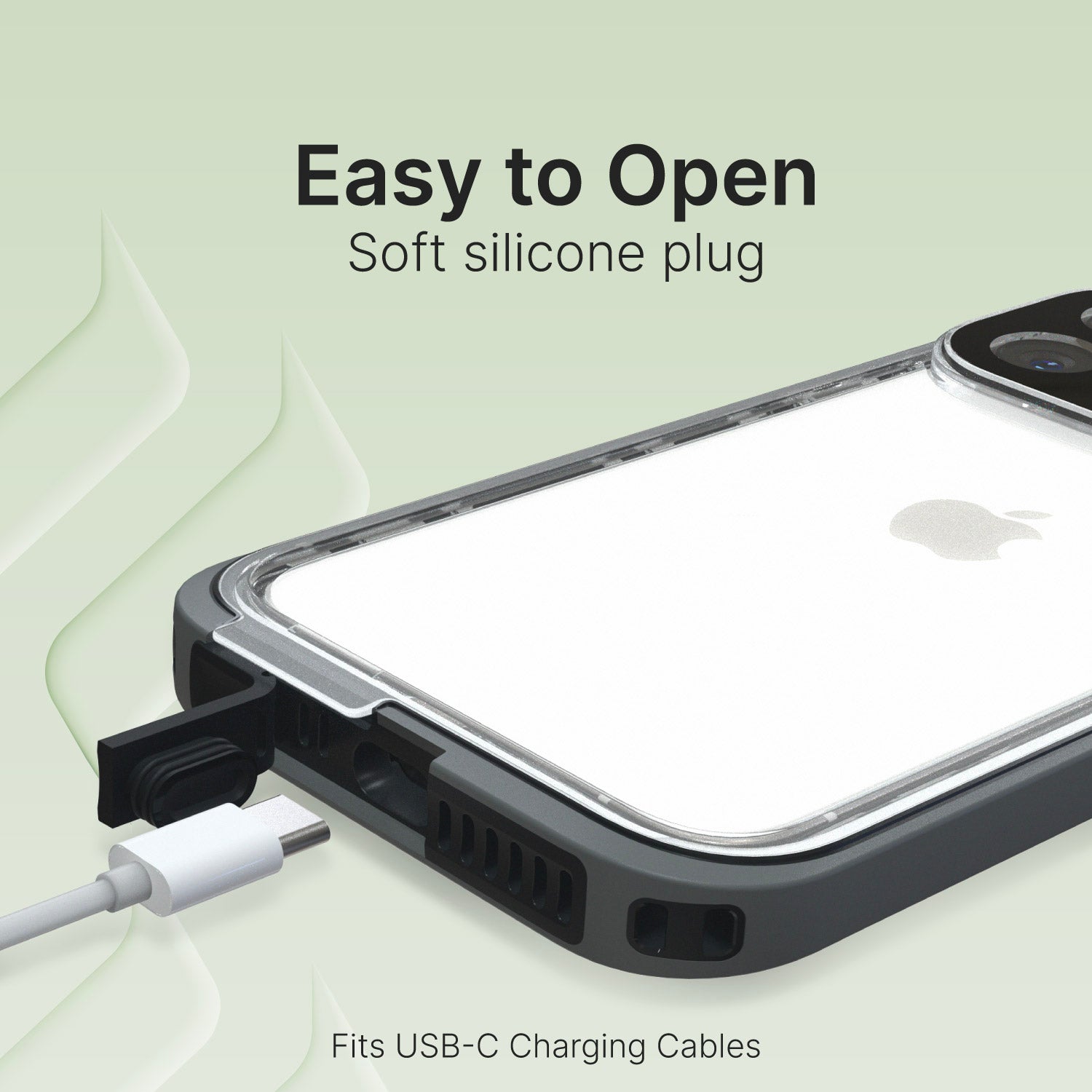 iPhone 15 Pro Waterproof Case - Shockproof & Dustproof Full-Body Protection for Swimming, Snorkeling & Outdoor Adventures
