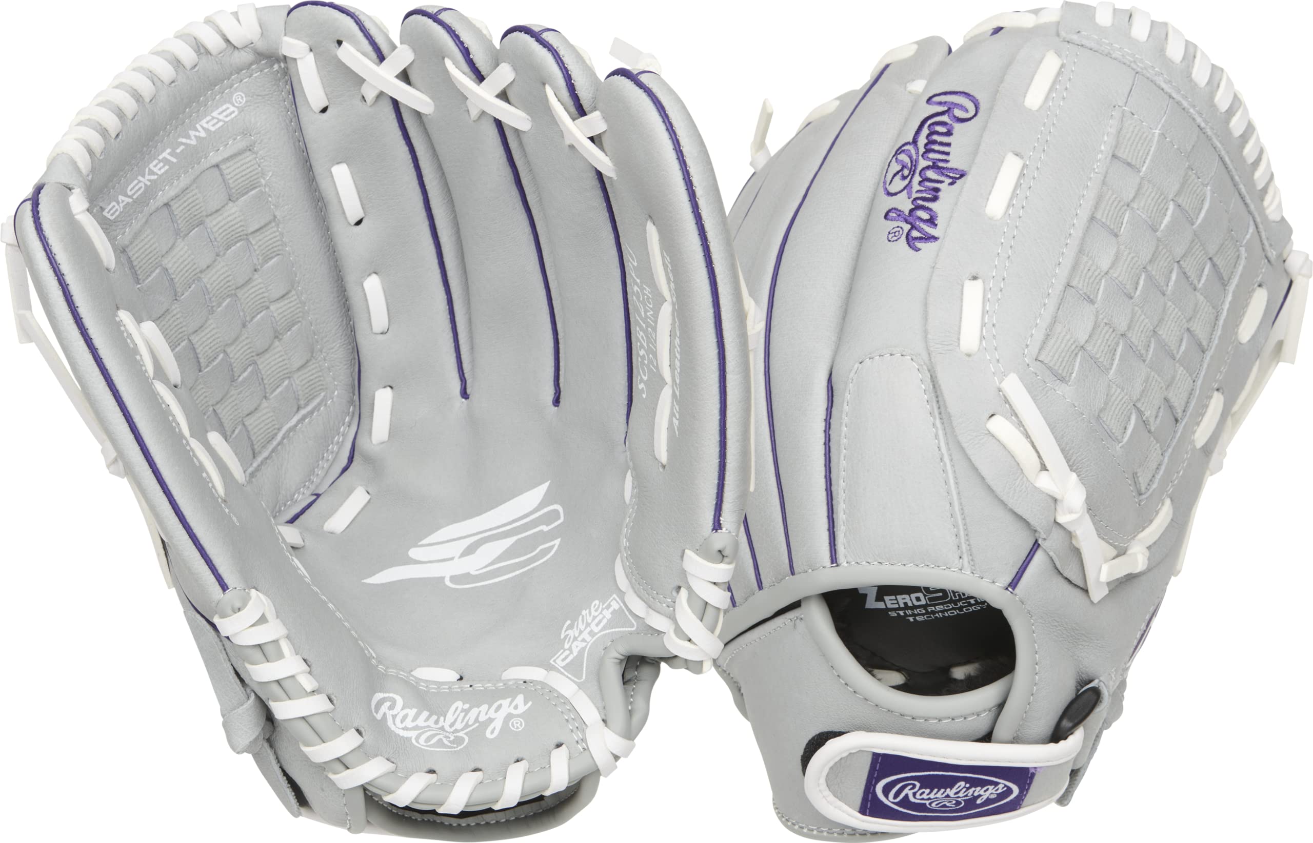 Rawlings Sure Catch Youth Softball Glove for Kids Ages 6-14 | 10