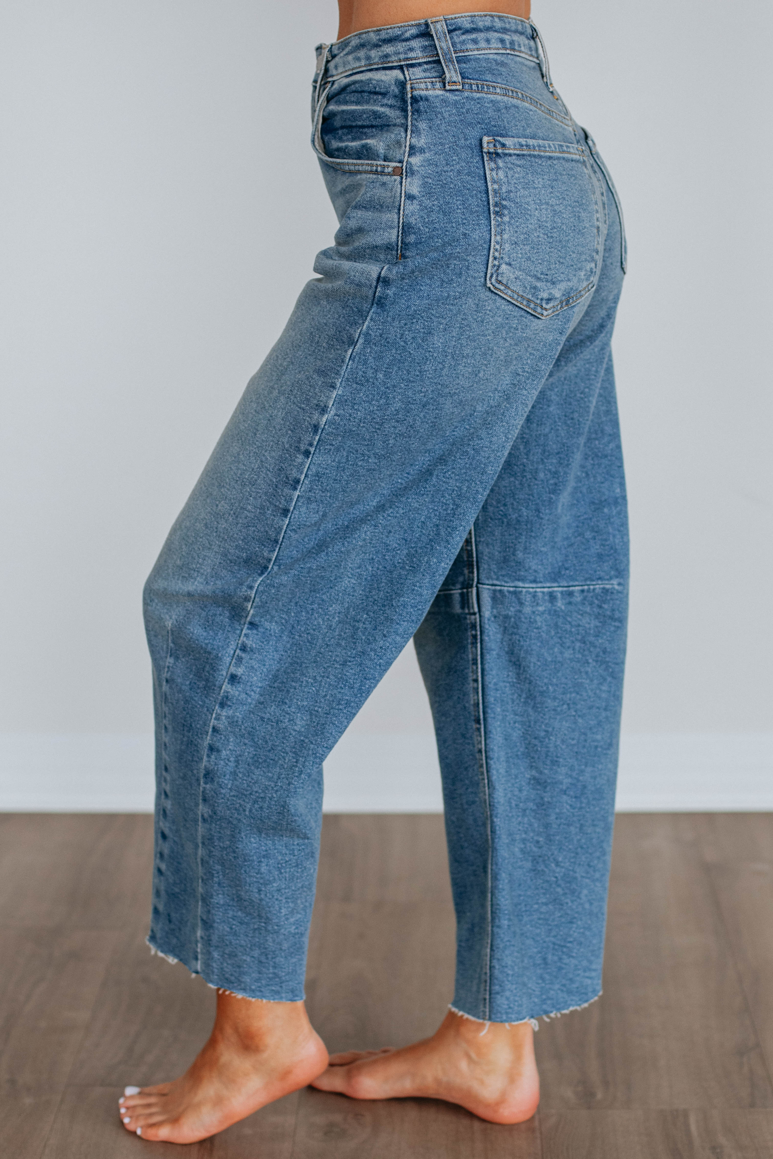 Beatrix JBD Jeans for Women - Medium Wash Denim Jeans | Comfortable & Stylish for Casual Wear, Office & Everyday Outfits