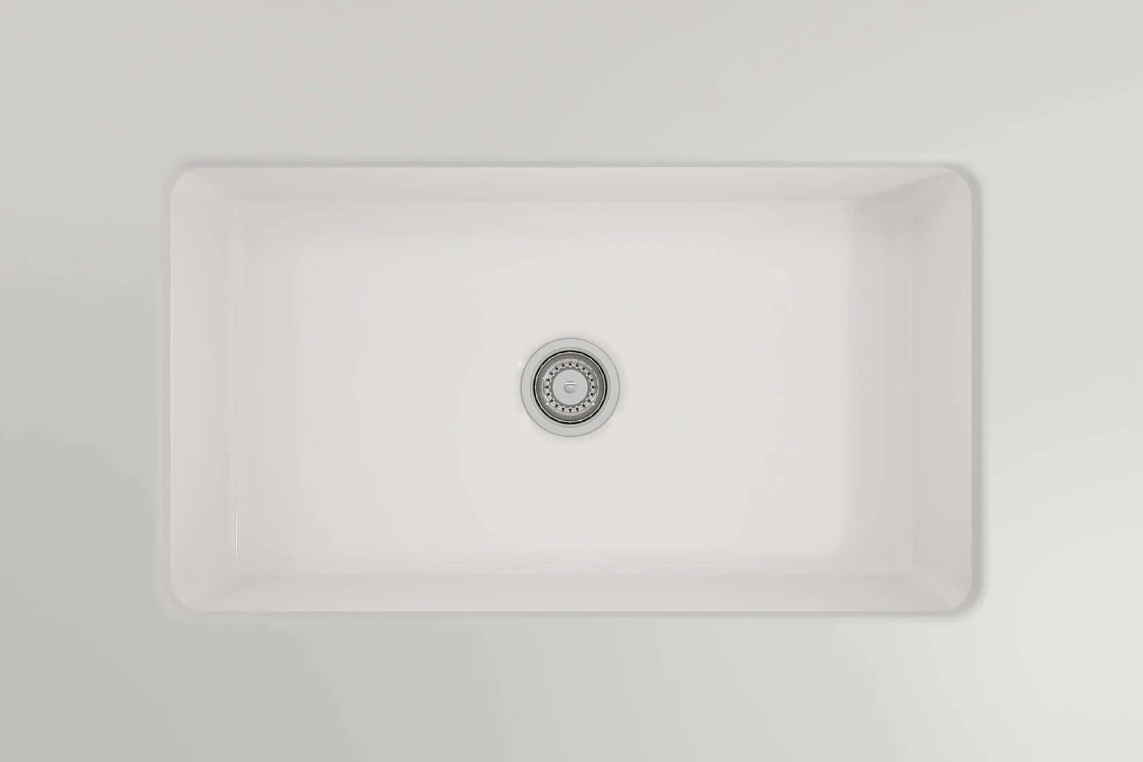 BOCCHI SOTTO 32 Inch Undermount Fireclay Workstation Kitchen Sink Set with Accessories - Perfect for Modern Kitchens, Food Prep, and Dishwashing
