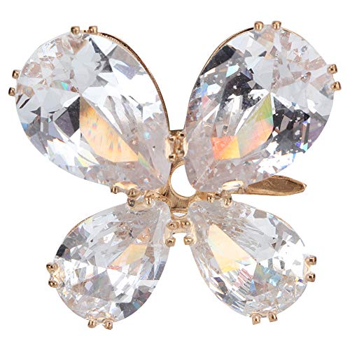 Premium Crystal Glass Rhinestone Bag Charms - Durable & Stylish Shoe Appliques for Flip Flops, DIY Crafts, and Fashion Accessories - Perfect for Home Decor, Gift Giving, and Personal Style Enhancement