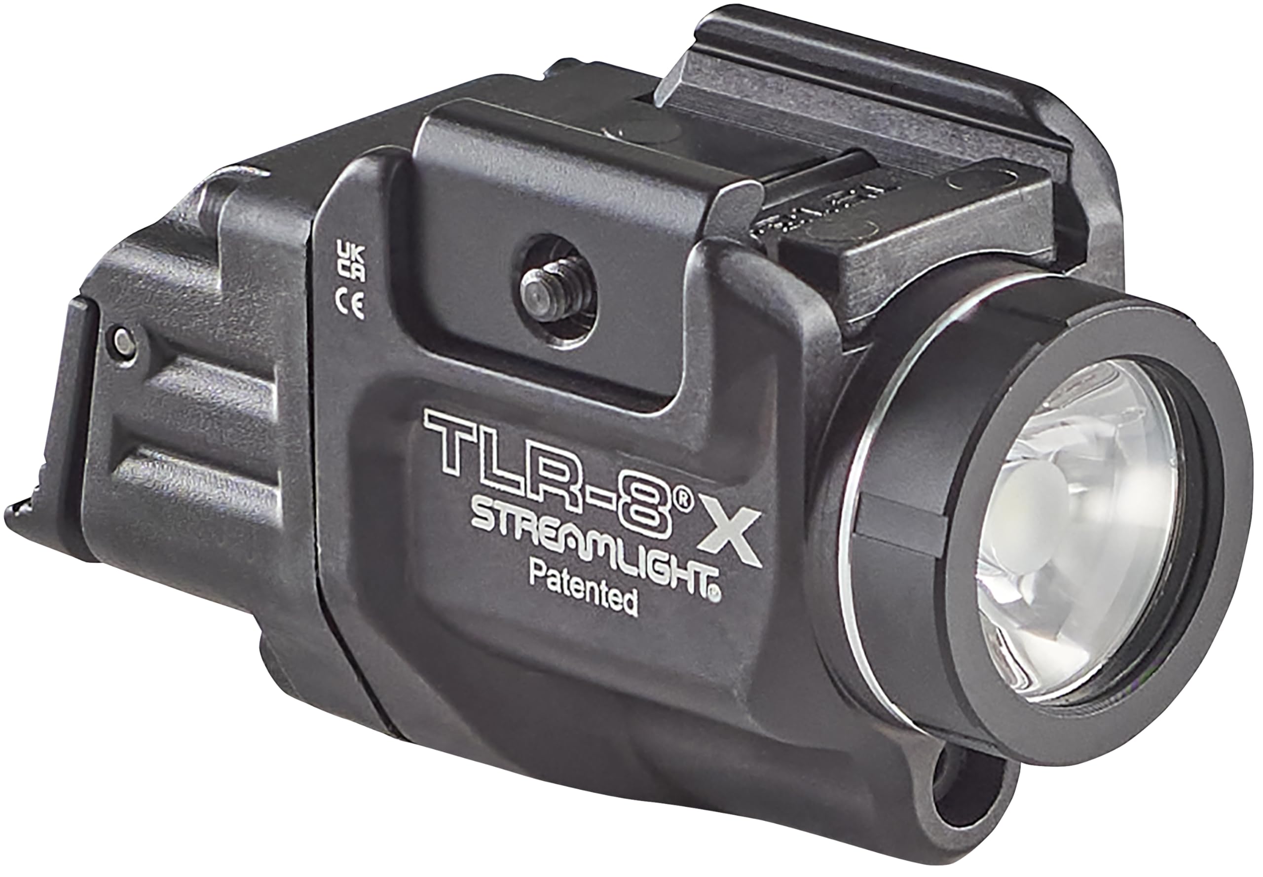 Streamlight 69414 TLR-8 X 500-Lumen Tactical Weapon Light with Red Laser - Compatible with Glock, SIG Sauer & More | Includes Mounting Kit & Keys for Handguns | Perfect for Home Defense, Law Enforcement & Tactical Training