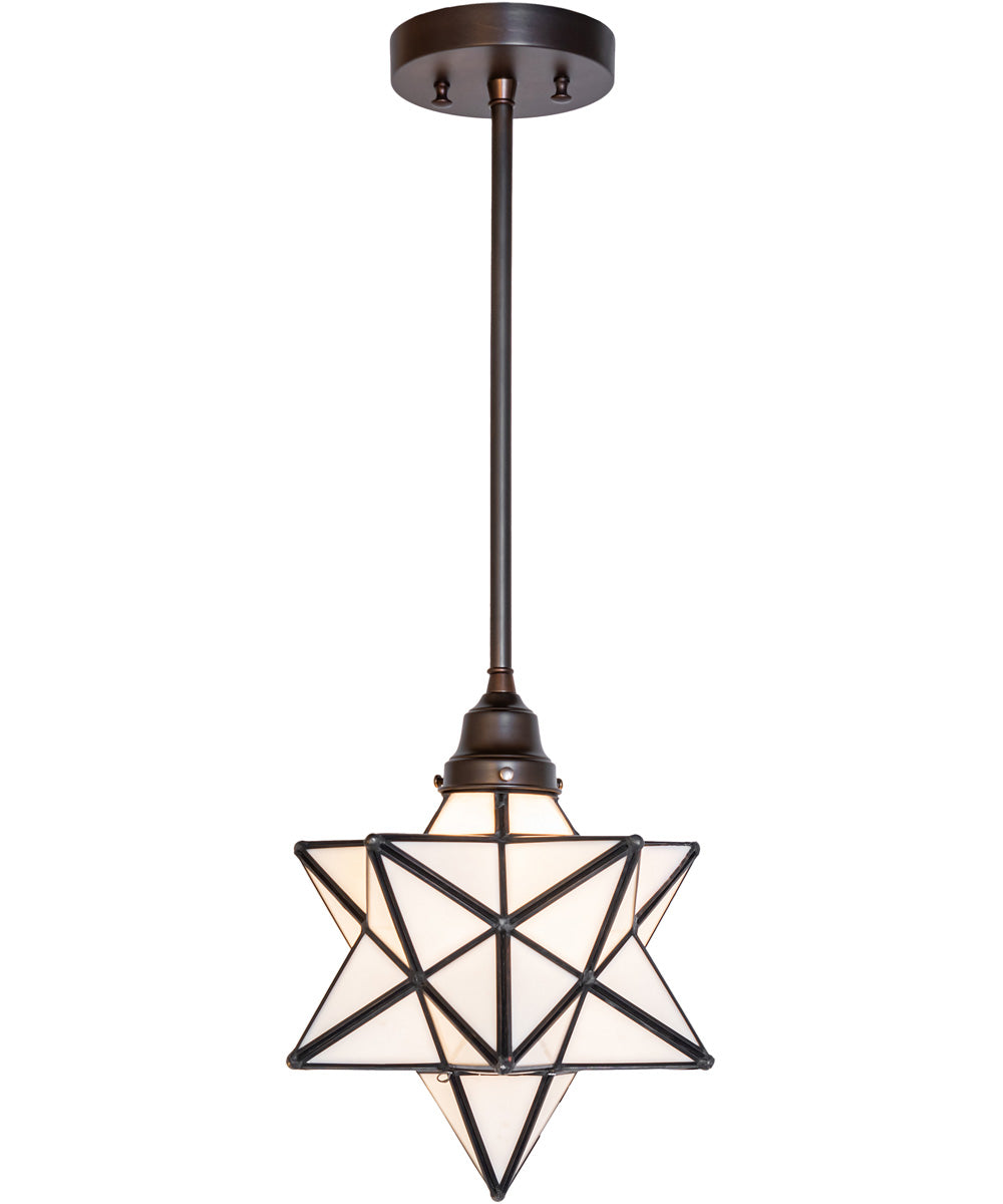 10-Inch Wide Moravian Star Pendant - Elegant Christmas Ornament & Home Decor for Tree, Window, or Holiday Party Decoration
