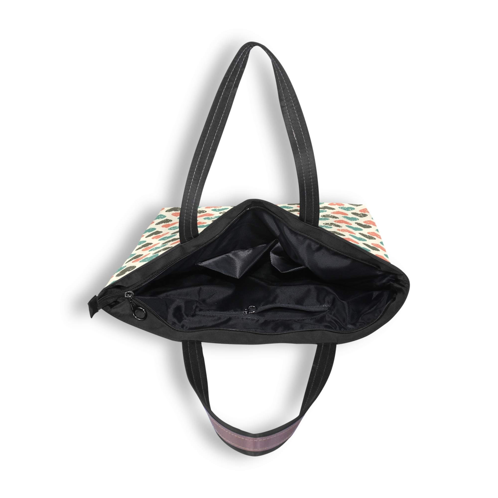 Valentine's Day Tote Bag for Women - Cute Heart Print Shoulder Bag - Perfect Gift for Girlfriend, Wife, Daughter - Ideal for Shopping, Beach & Date Night