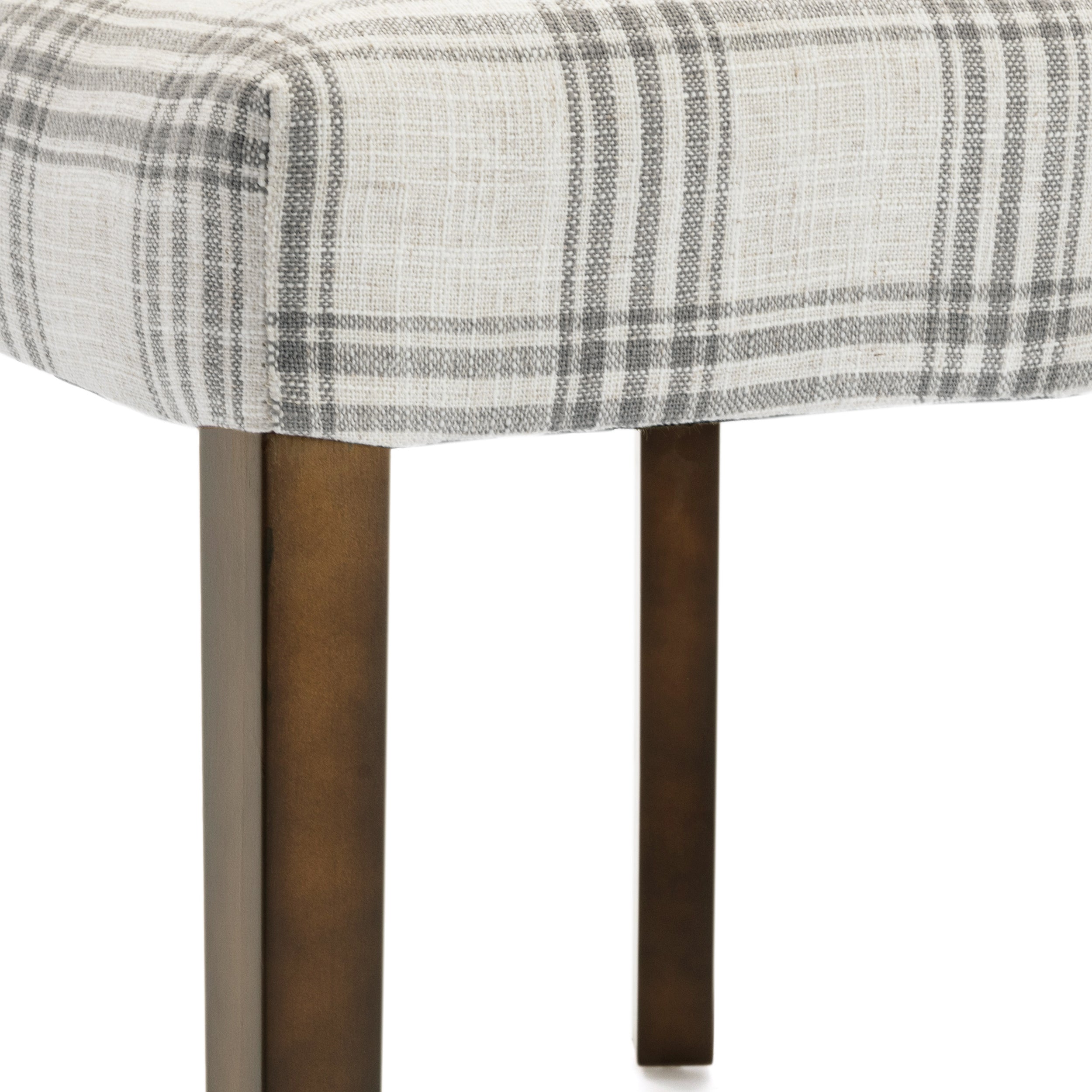 Modern Dining Chairs Set of 4 - Sturdy Wooden Kitchen Chairs with Padded Seats - Comfortable & Stylish for Home, Restaurant, or Office Use