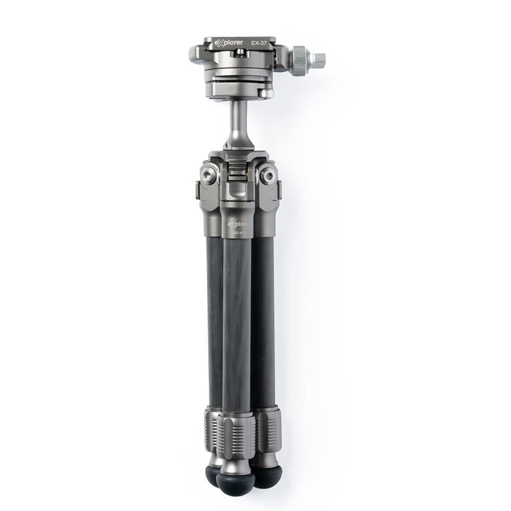 Explorer GX KIT Gravity Explorer Table Top Tripod Kit - Compact Portable Camera Stand for DSLR, Smartphone & Webcam - Perfect for Vlogging, Live Streaming & Outdoor Photography