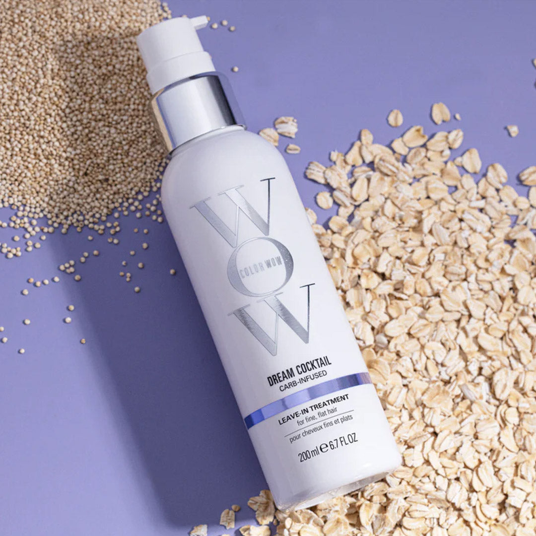 Color WOW Dream Cocktail Carb Infused Leave-In Treatment for Fine Hair - 200ml | Hydrating & Volumizing Hair Care for Daily Styling & Frizz Control