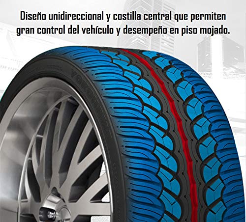 Yokohama Parada Spec-X 225/60R18 100H High Performance All-Season Passenger Tires - Perfect for SUVs, Sedans & Daily Commuting
