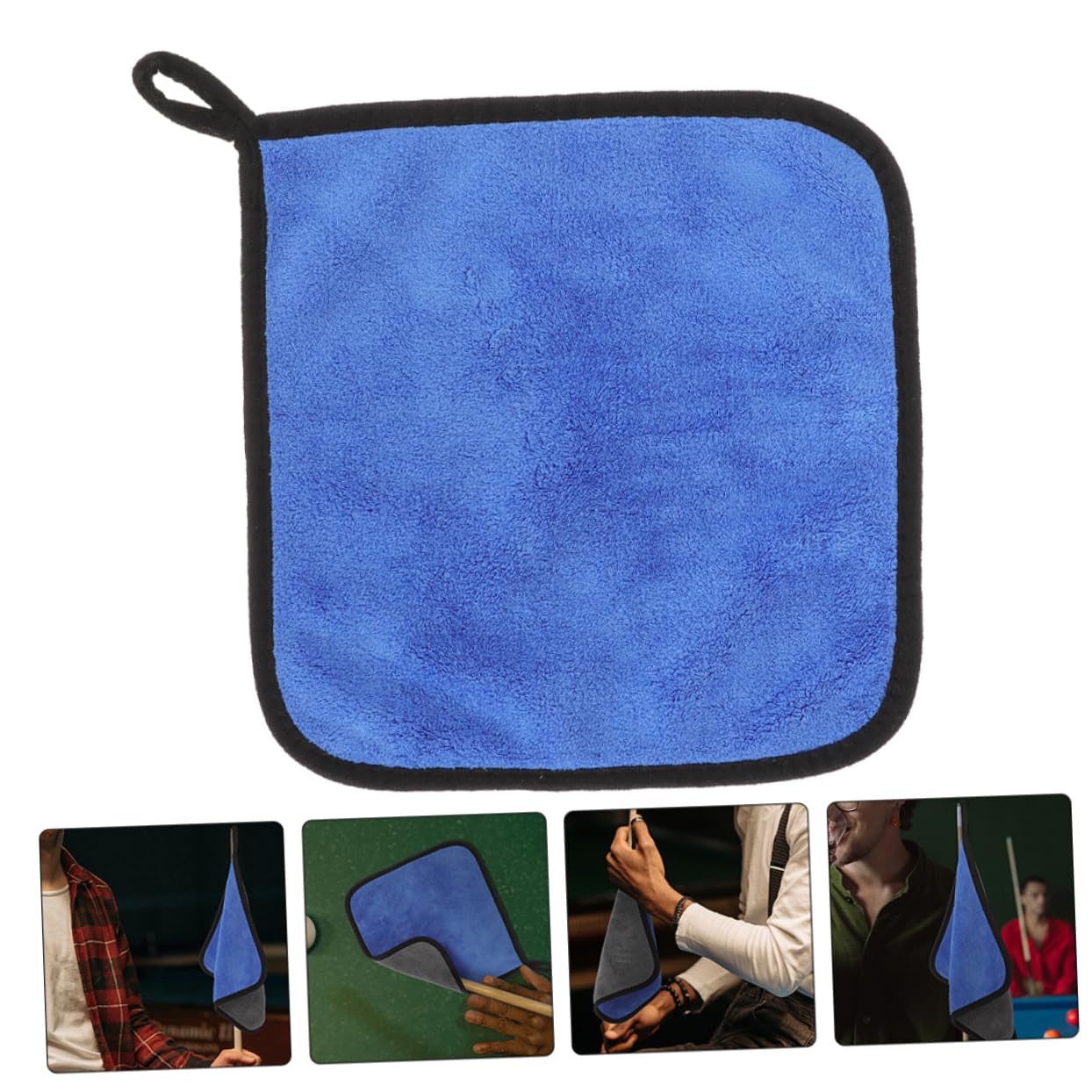 Premium Pool Cue Cleaning Towels 5-Pack - Super Soft Fleece Snooker & Billiard Cue Polishing Cloths for Professional Maintenance - Perfect for Home Game Rooms, Bars, and Pool Halls