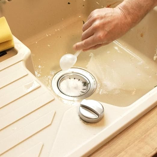Pure100 Drain Free - Powerful Cleaning Foam for Kitchen Sink, Bathroom & Shower | Deep Cleans & Prevents Clogs | Safe for Pipes & Septic Systems