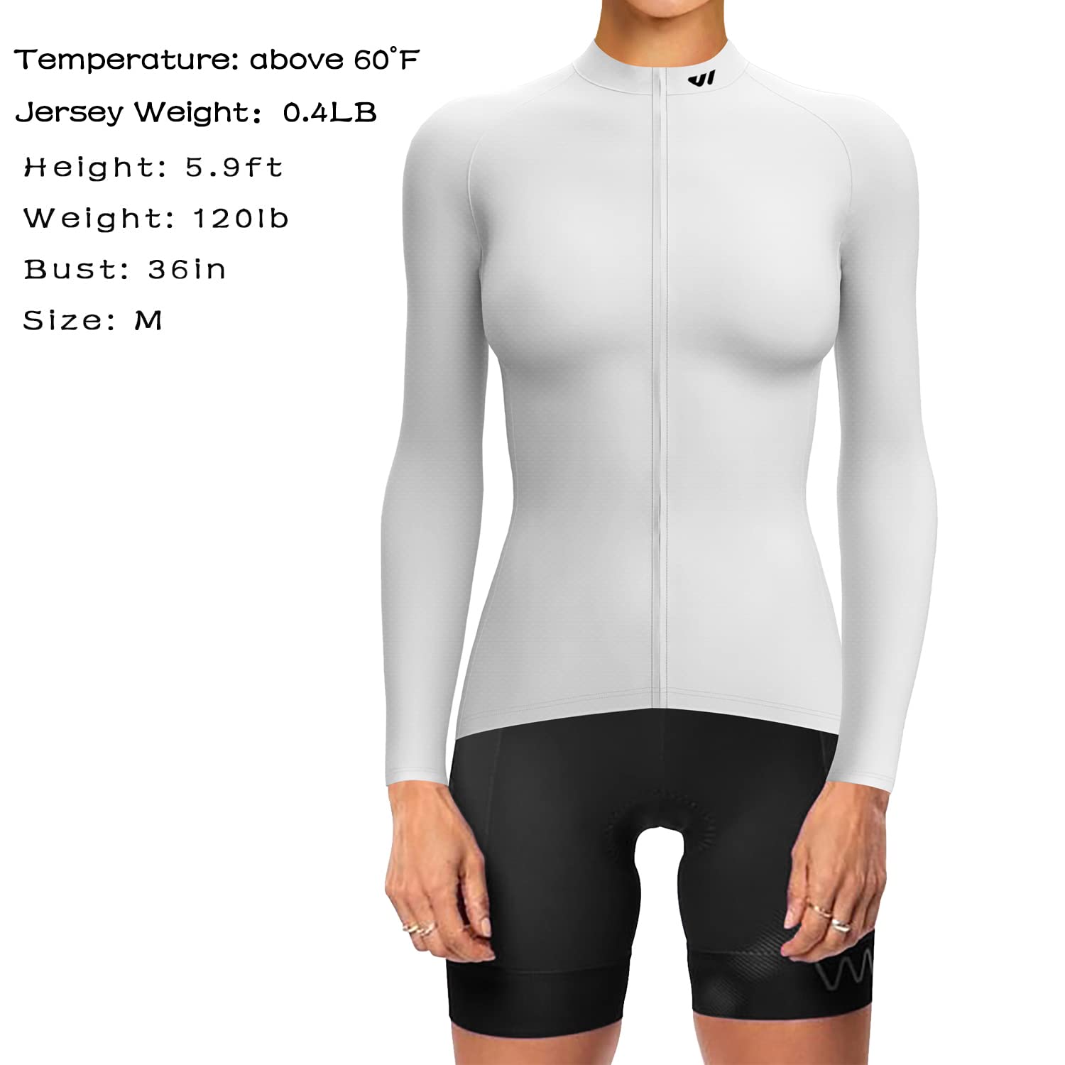 **Wulibike Women's Long Sleeve Cycling Jersey - Breathable Bike Shirt with Pockets for Road & Mountain Biking - Perfect for Commuting, Training & Outdoor Sports**