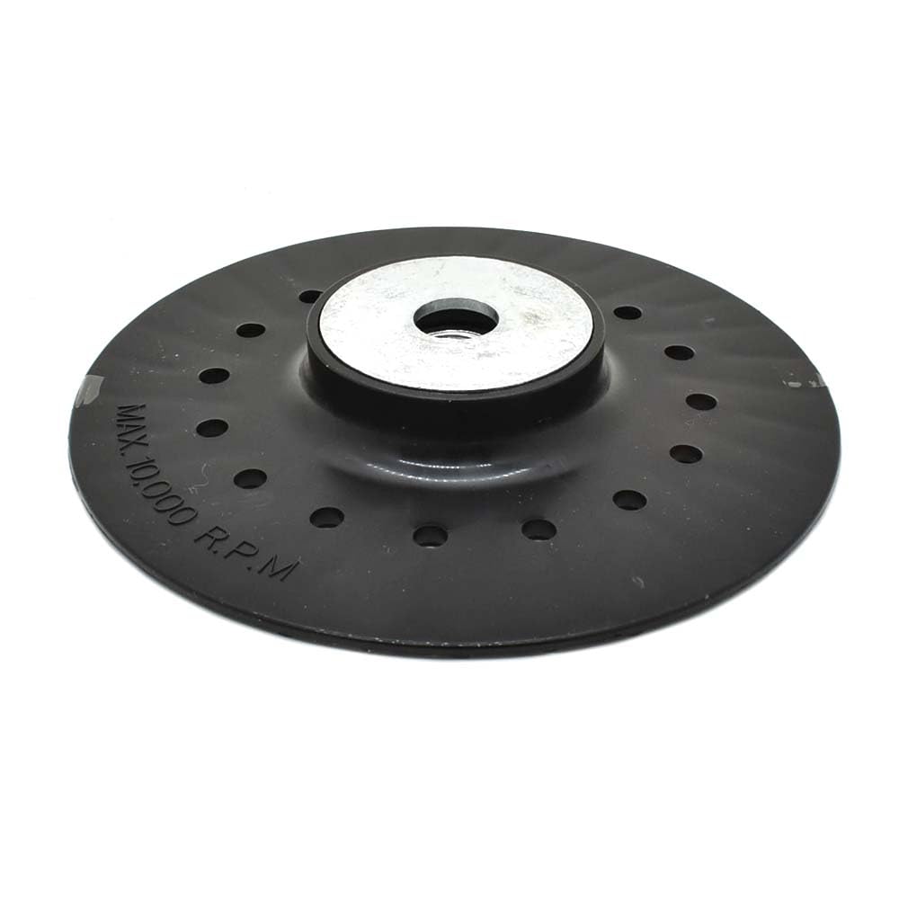 BP60 6-Inch Angle Grinder Backing Pad for Resin Fiber Discs - 5/8 Inch-11 Locking Nut - Perfect for Metal Grinding, Sanding & Polishing - Ideal for DIY, Construction & Automotive Projects