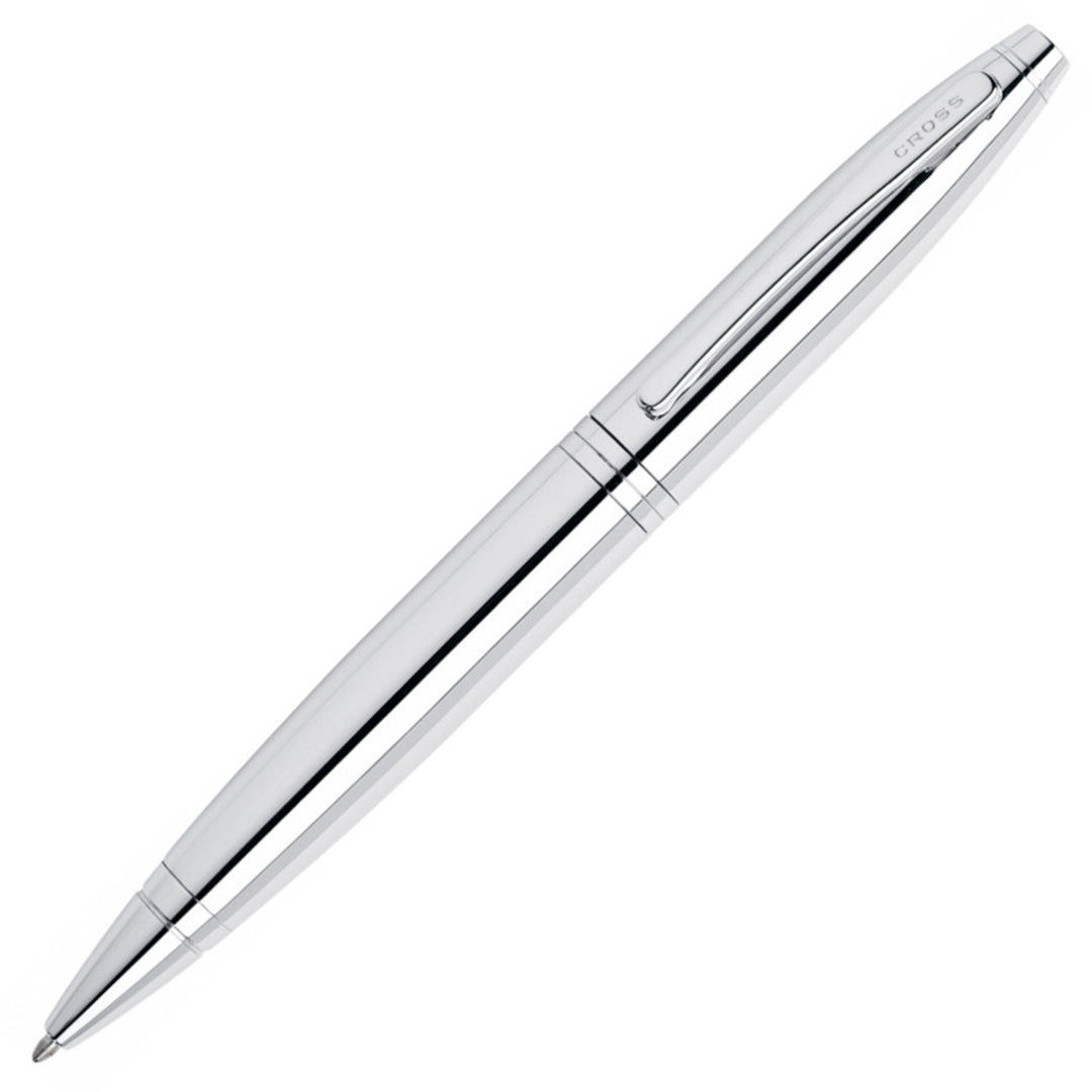 Cross Calais Ballpoint Pen - Premium Polished Chrome Finish - Smooth Writing for Office, School & Business Gifts