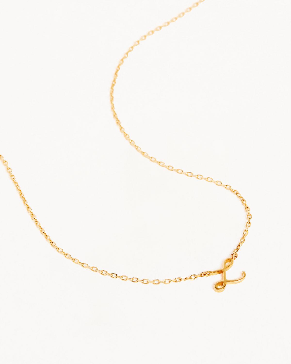 14K Solid Gold Love Letter Necklace for Women - Personalized Romantic Jewelry Gift for Her - Perfect for Anniversaries, Valentine's Day & Special Occasions