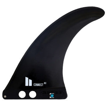 FCS II Connect GF LB Fin Black - High Performance Surfboard Fin for Enhanced Stability and Control - Perfect for Surfing, Bodyboarding, and Water Sports