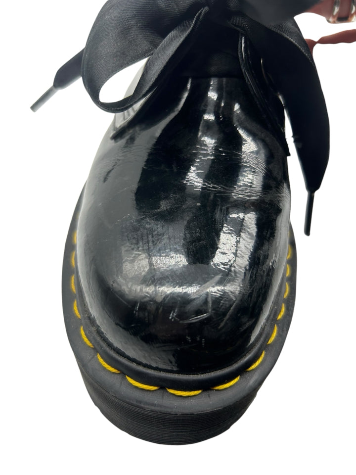Dr. Martens Holly Patent Leather Oxford Shoes for Women - Size 8.5 | Comfortable & Stylish Work Shoes for Office Professionals & Fashion Lovers