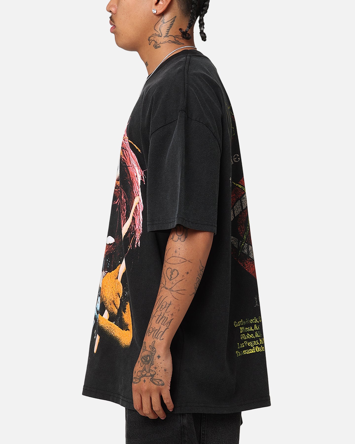 Vintage Disney The Muppets Animal Graphic T-Shirt - Black Cotton Heavyweight Tee for Men & Women - Perfect for Casual Wear, Cosplay, and Disney Fan Collectibles