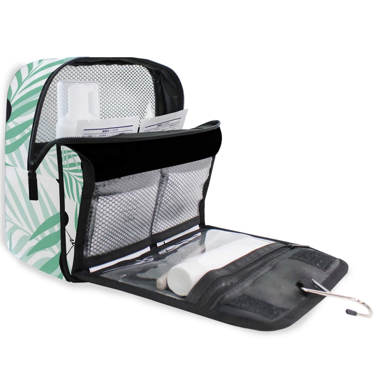 Cute Panda Travel Toiletry Bag - Hanging Cosmetic Organizer for Women & Men | Perfect for Vacation & Gym