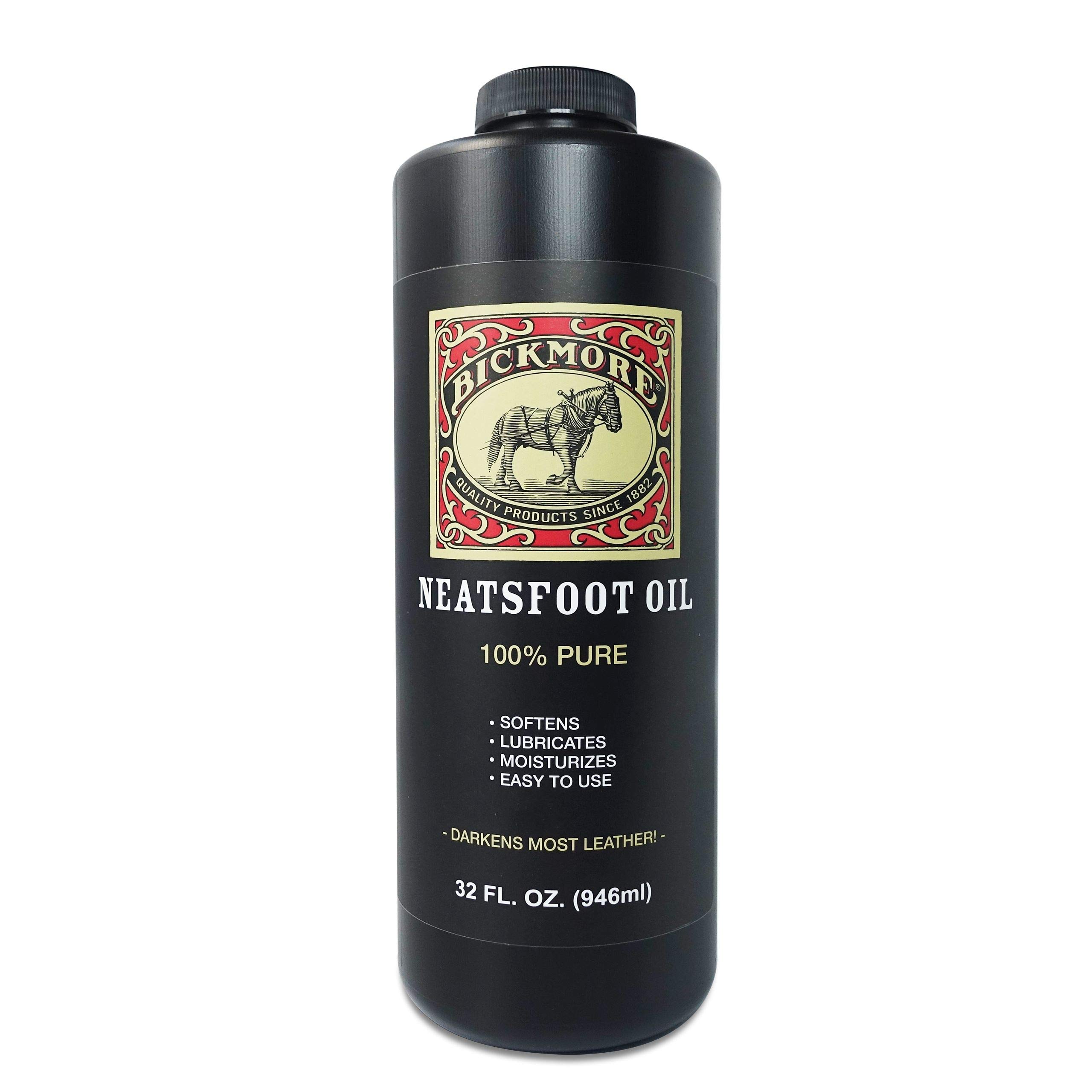 100% Pure Neatsfoot Oil - Premium Leather Conditioner & Wood Polish for Boots, Saddles, Furniture | Restores & Protects Leather & Wood Surfaces | Ideal for Equestrian Gear, Leather Goods & Woodworking Projects