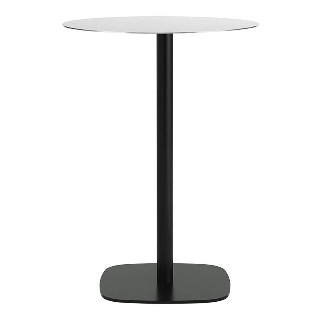 Round Cafe Table - Bar & Counter Height for Kitchen, Dining Room & Outdoor Patio Use