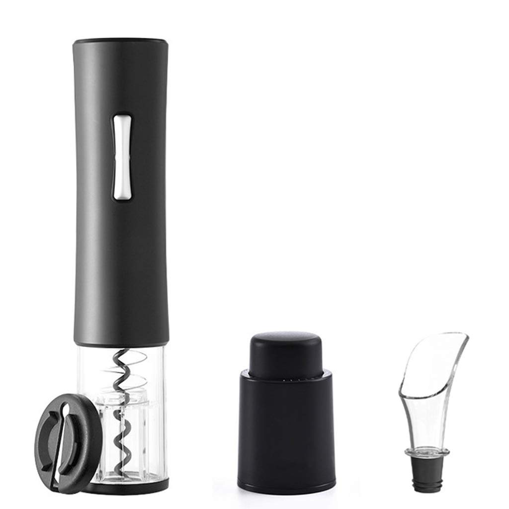 Electric Wine Bottle Opener - Automatic Foil Cutter & Jar Opener for Kitchen, Red Wine Accessories | Perfect for Home Bars, Restaurants & Gifts (Style 5)