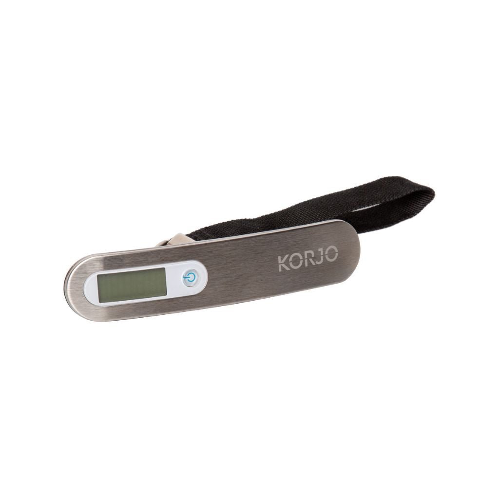 Korjo Digital Luggage Scale - Portable Handheld Scale for Travel with 50kg/110lb Capacity - Perfect for Airports, Hotels, and Suitcase Weight Measurement