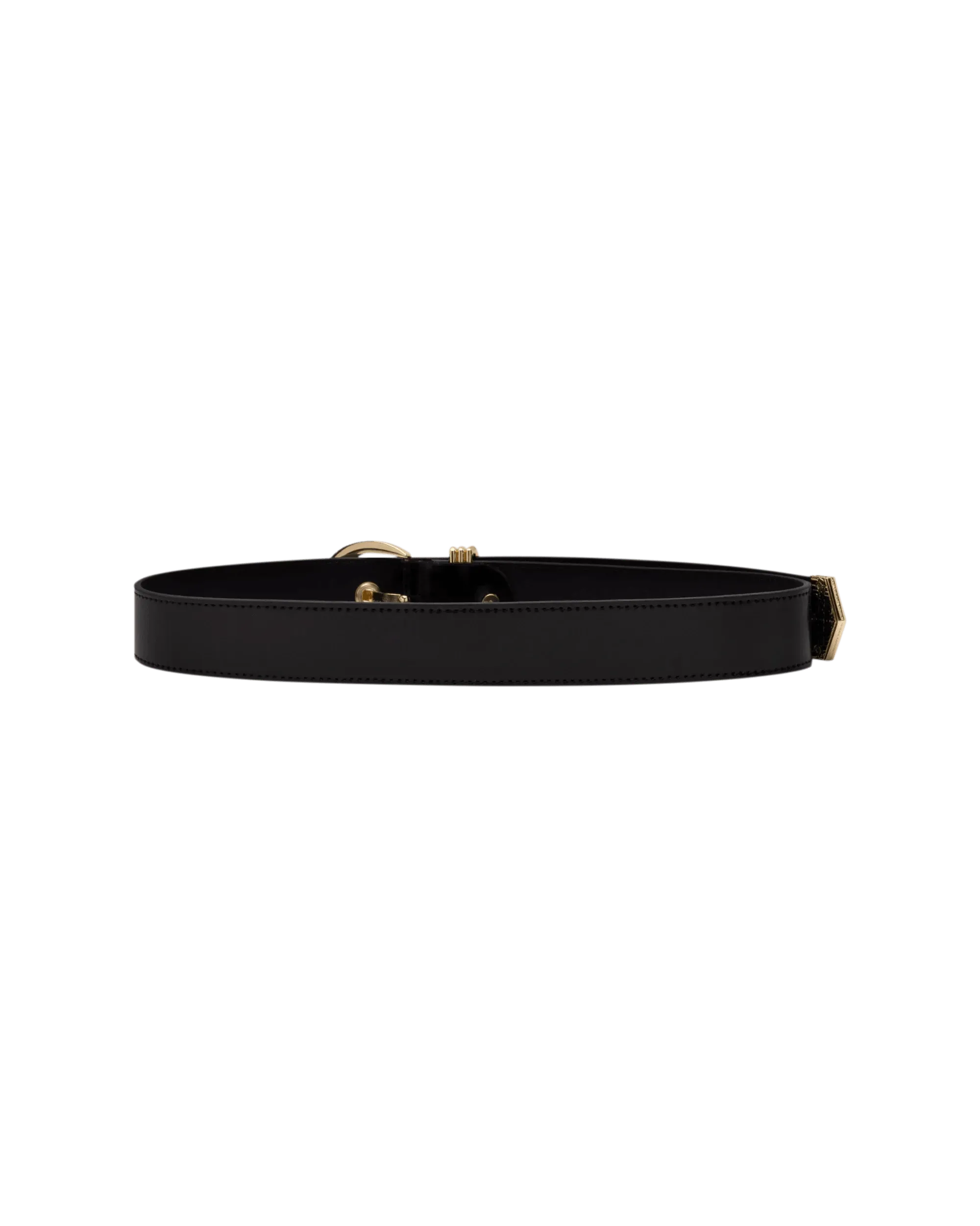 Stylish Gold Logo D-Ring Belt for Men & Women - Fashionable Adjustable Waist Belt for Jeans, Pants & Dresses | Perfect for Casual & Formal Outfits
