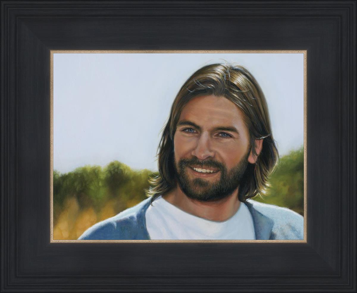 Abide With Me by Liz Lemon Swindle - Inspirational Christian Art Print for Home, Office & Church Decor - Perfect for Gifts, Wall Art & Spiritual Encouragement