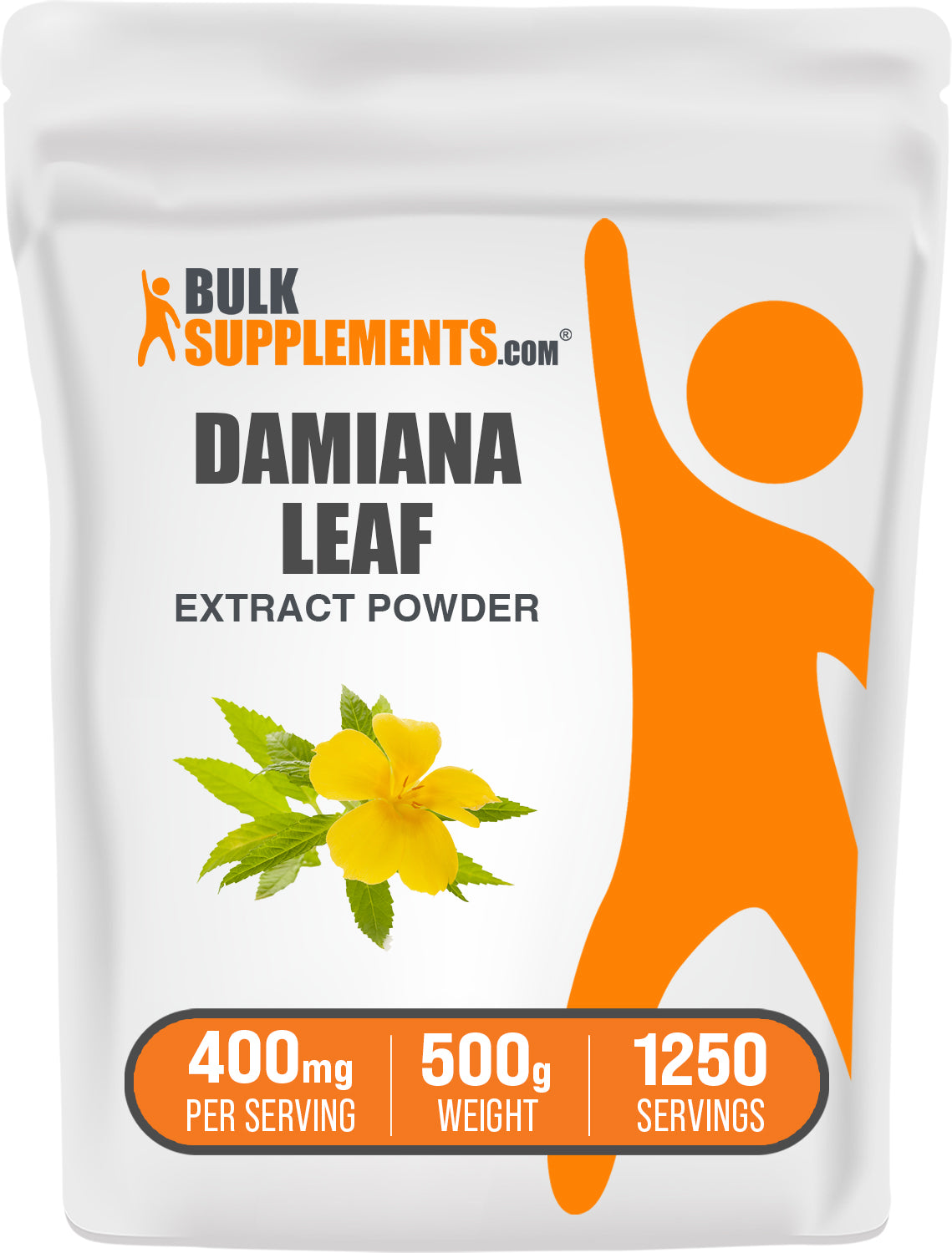 Organic Damiana Extract Powder for Energy & Libido Boost - Herbal Supplement for Stress Relief & Relaxation - Perfect for Tea, Smoothies & Wellness Drinks