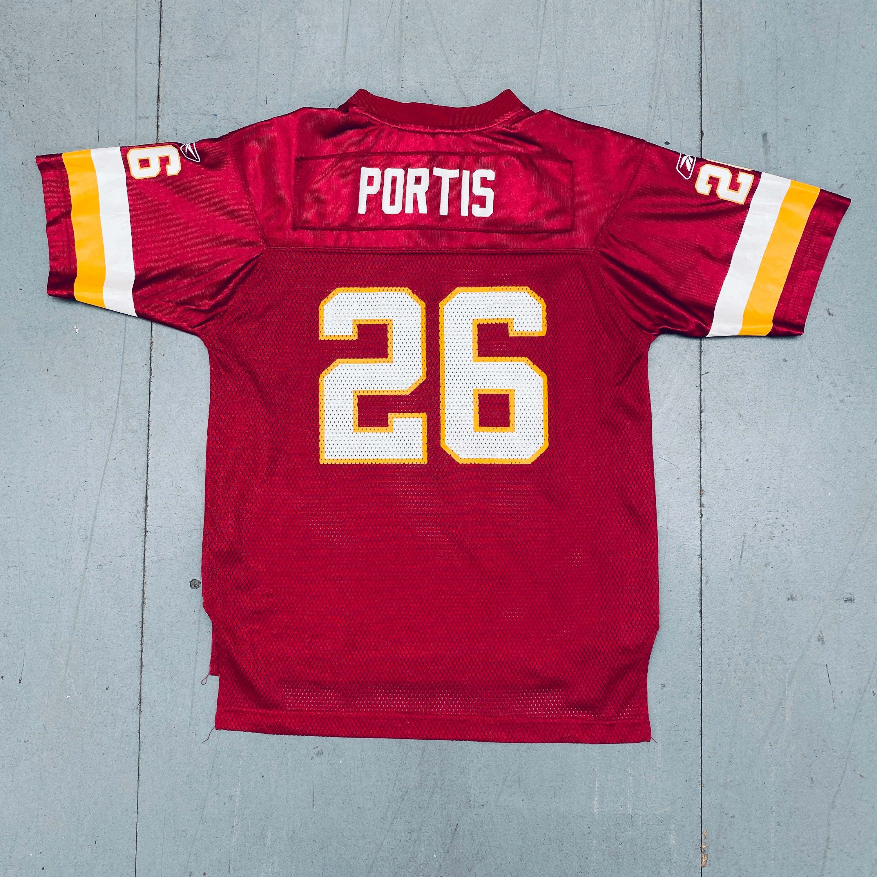 Washington Redskins Clinton Portis 2004-2005 Authentic NFL Jersey (Size S) - Vintage Football Collectible for Fans & Sports Memorabilia Enthusiasts