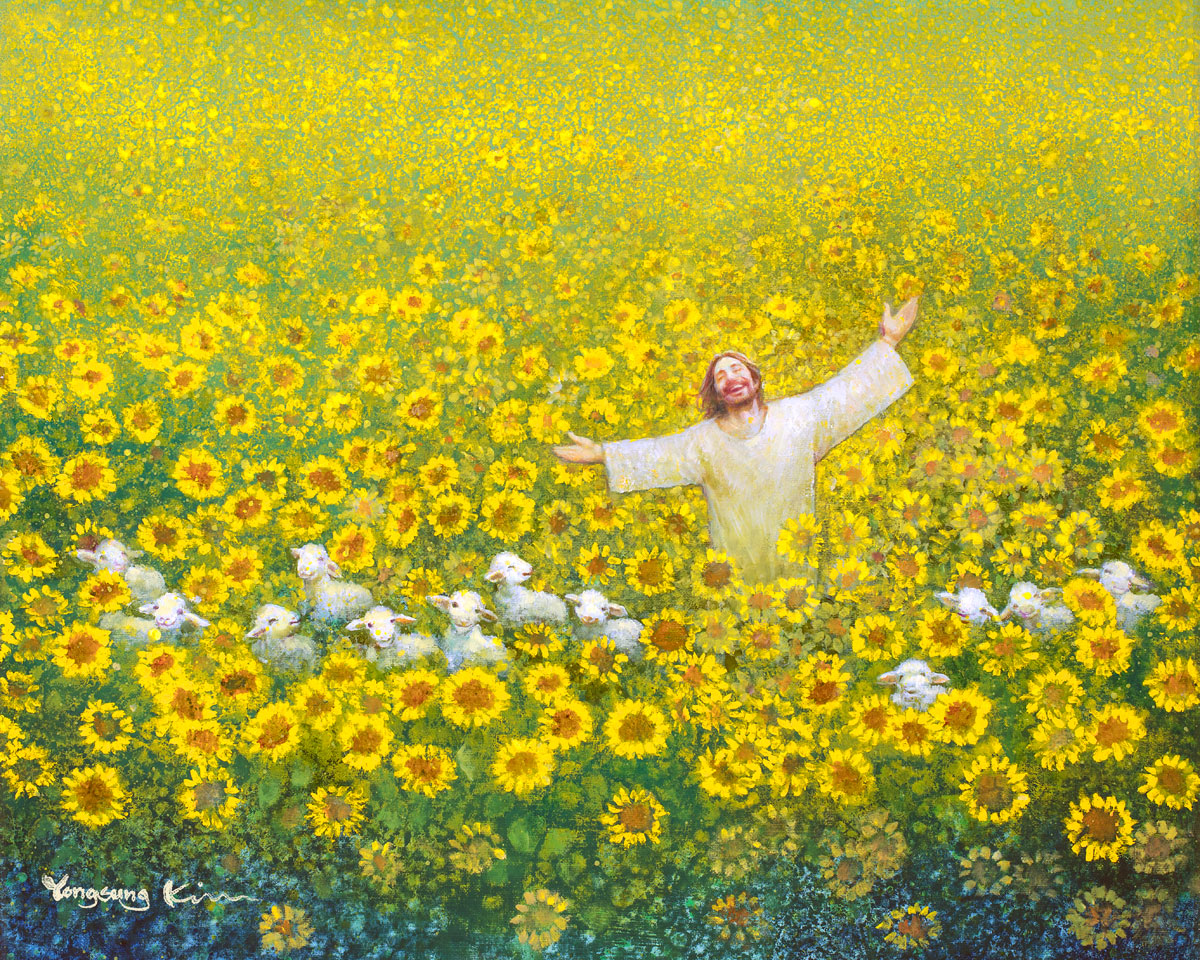 Be Glad and Rejoice - Inspirational Christian Wall Art Decor for Home & Church | Perfect for Living Room, Bedroom, Office & Gift Giving