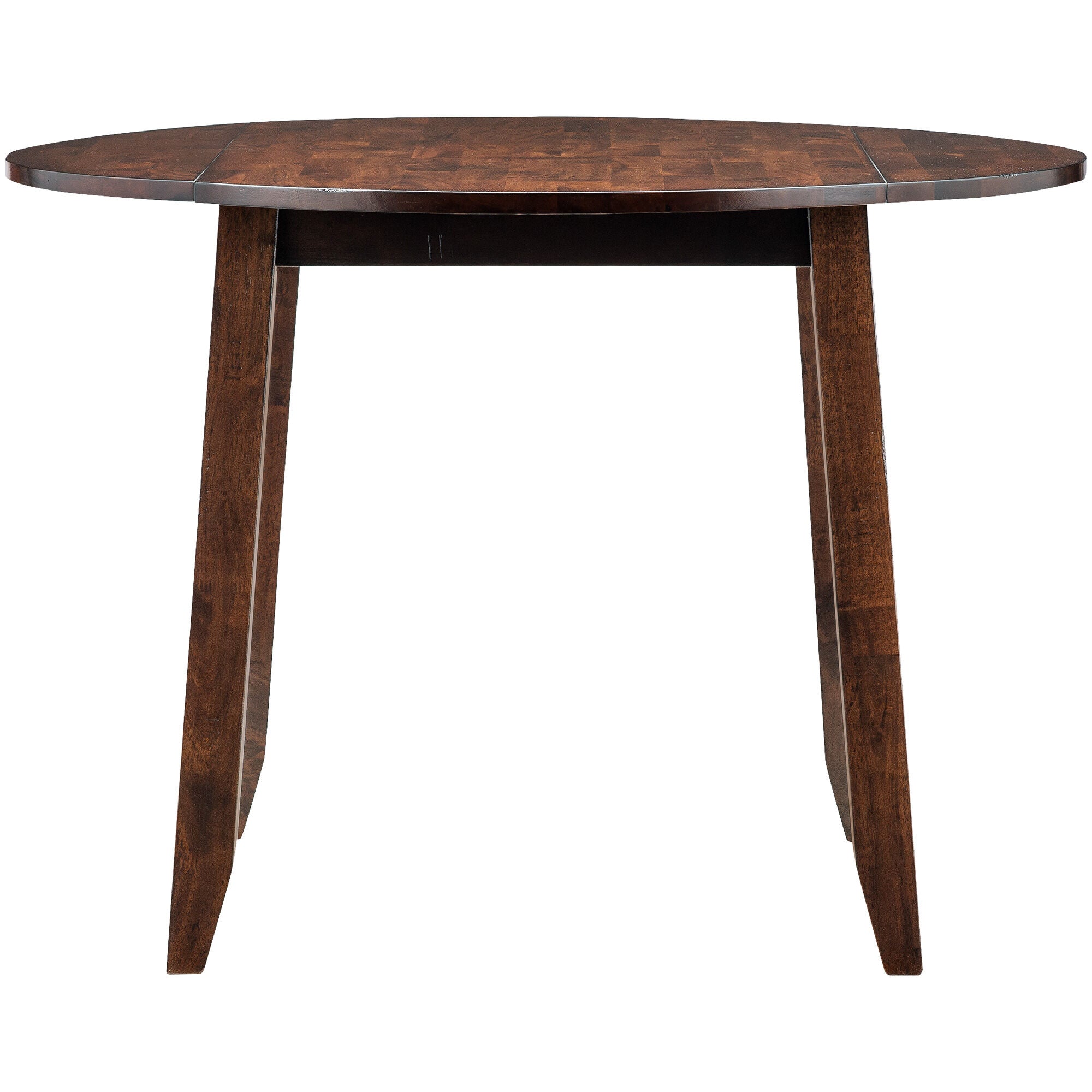 Kona Round Drop Leaf Dining Table - Expandable Space-Saving Kitchen Table for Small Spaces | Perfect for Apartments, Breakfast Nooks & Cozy Dining Areas