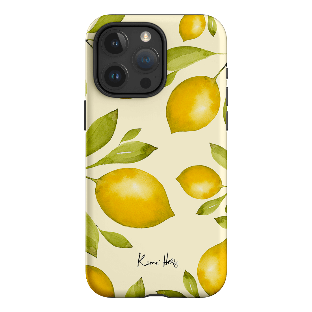Limone Summer Phone Case - Durable & Stylish Protective Cover for iPhone & Samsung - Perfect for Beach, Travel & Outdoor Activities