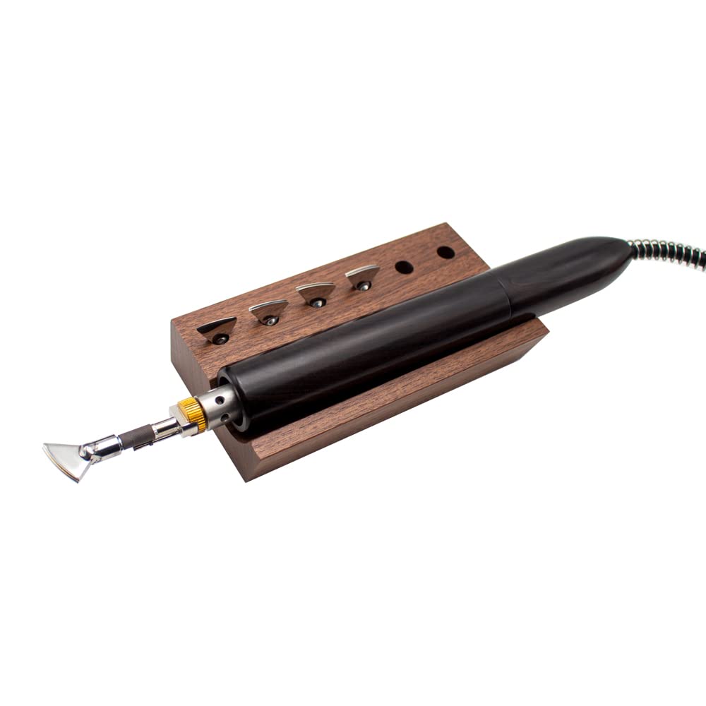 Professional Electric Leather Edge Creaser & Ironing Machine - Hot Crimper for Leather Crafting, DIY Projects & Shoe Repair - Perfect for Leatherworkers, Cobblers & DIY Enthusiasts