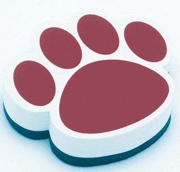 Premium Magnetic Whiteboard Eraser - Strong Grip, Maroon Color for Office, Classroom & Home Use - Dry Erase Board Cleaner for Teachers, Students & Professionals