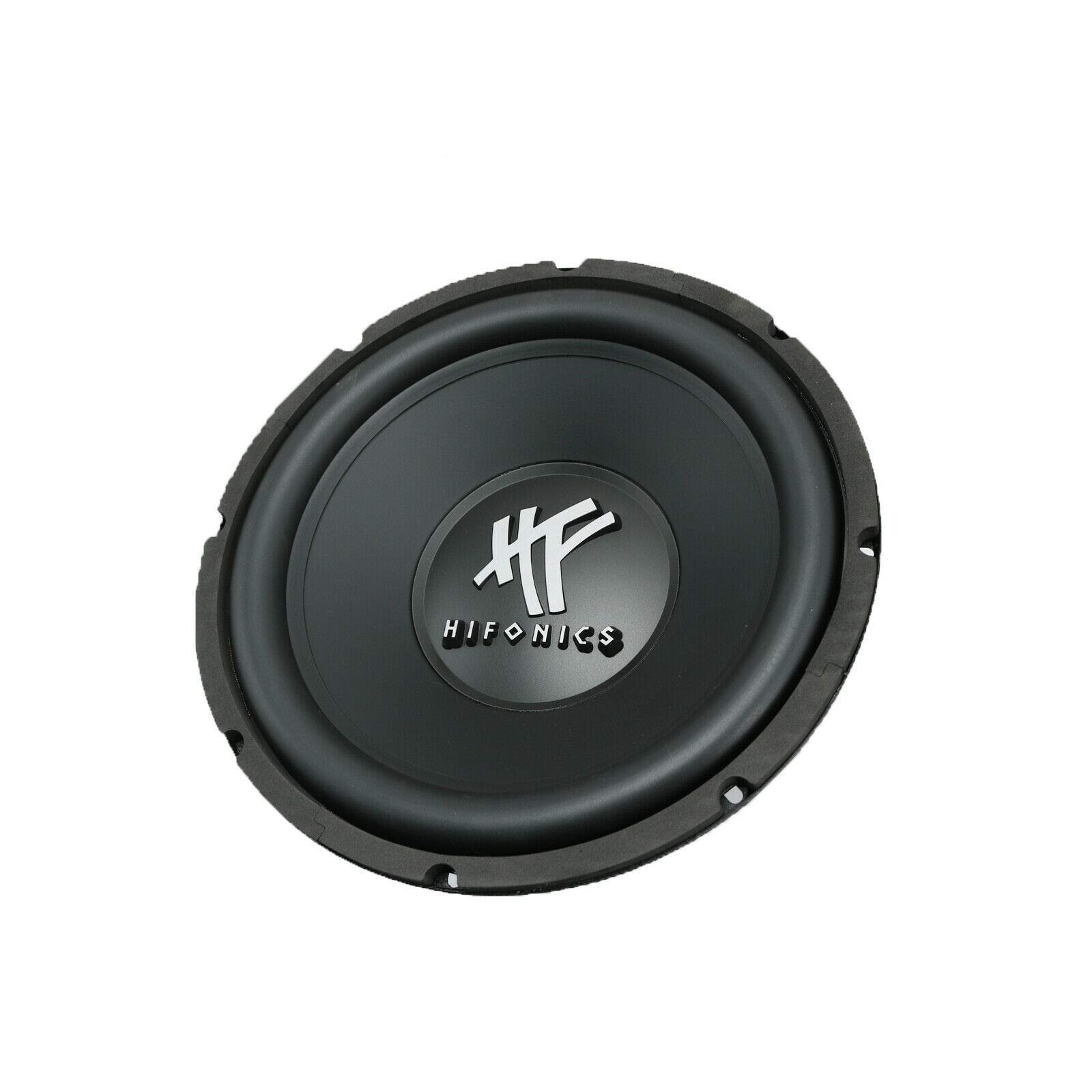 Audiobank P3001 Monoblock Class AB Car Audio Stereo Amplifier with 4 Gauge Installation Kit & Hifonics HFX12D4BK 12