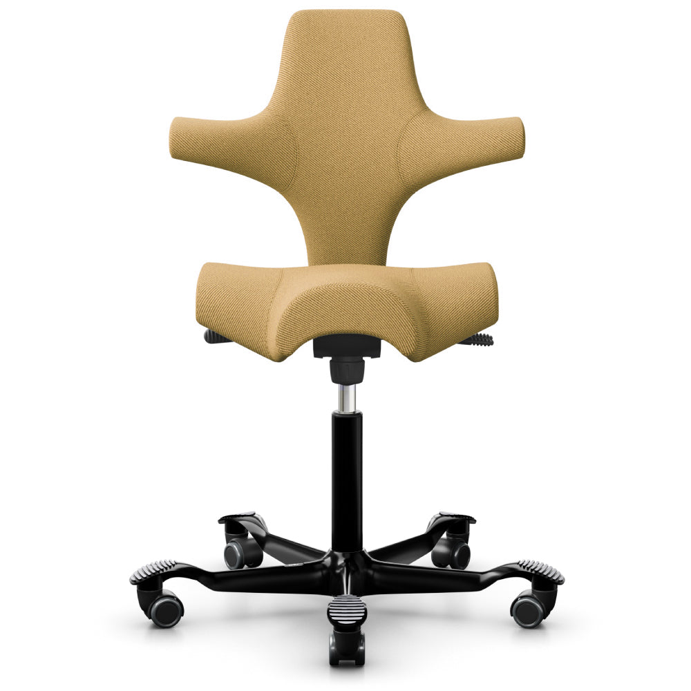 HÅG Capisco 8106 Ergonomic Saddle Chair - Adjustable Height & Tilt for Office & Home Workspace - Perfect for Desk Work, Gaming & Creative Professionals