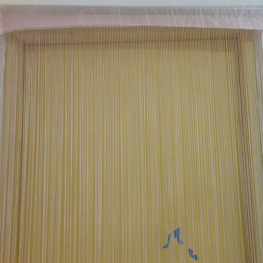 100cm x 200cm Pink Decorative String Fringe Door Curtain - Room Divider, Window Screen Panel for Boho Bedroom, Living Room & Nursery Decor