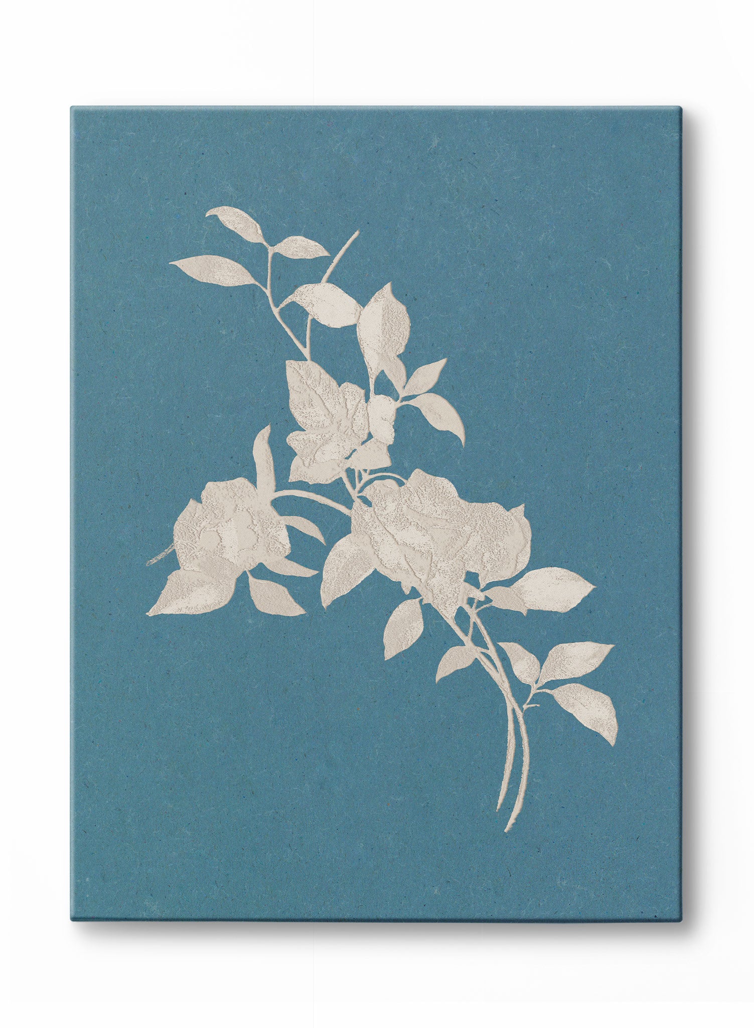 Papercut Roses Wall Art - Handmade Floral Paper Cutout Poster for Home Decor, Wedding, Nursery & Office - Elegant Botanical Print
